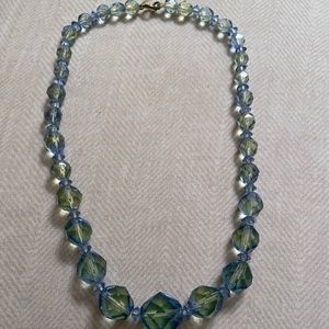 Iridescent vintage necklace